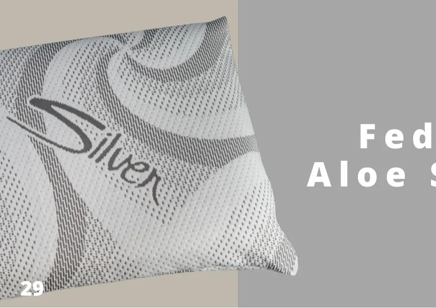 Federa Tecnica Aloe Silver Antibatterica per Guanciale - Federa Aloe Silver — Antibatterica, ioni argento